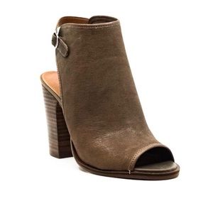 Lucky Brand Lisza Open Toe Bootie